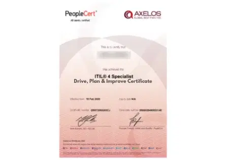 Certification
