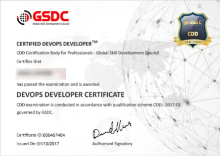 Certification