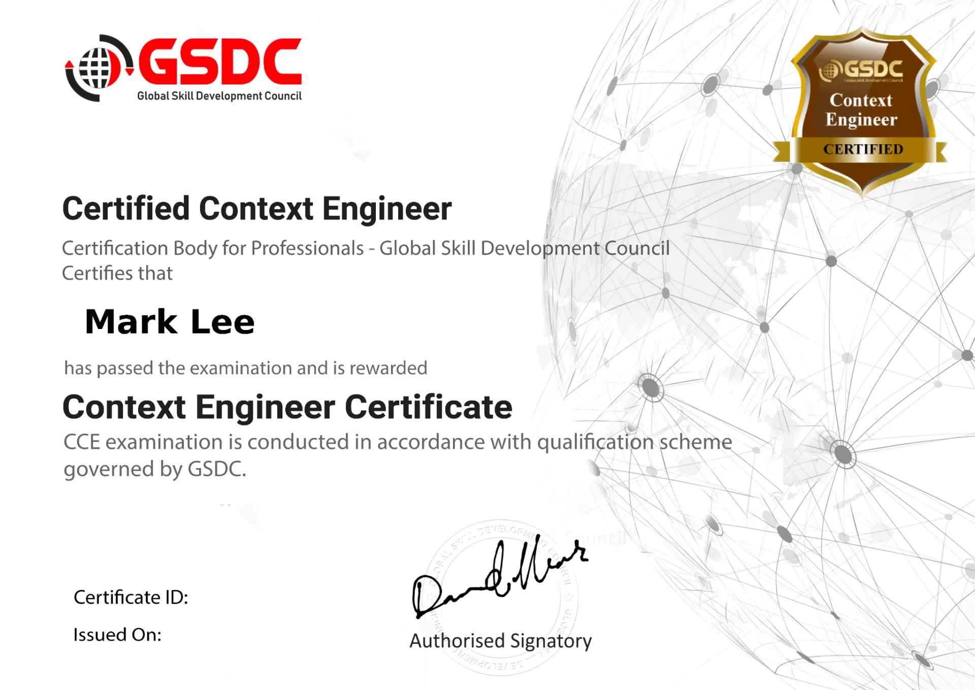 Certification