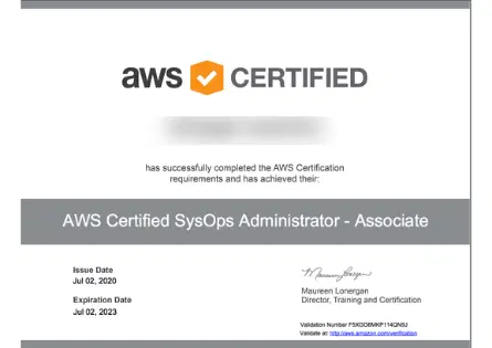 Certification