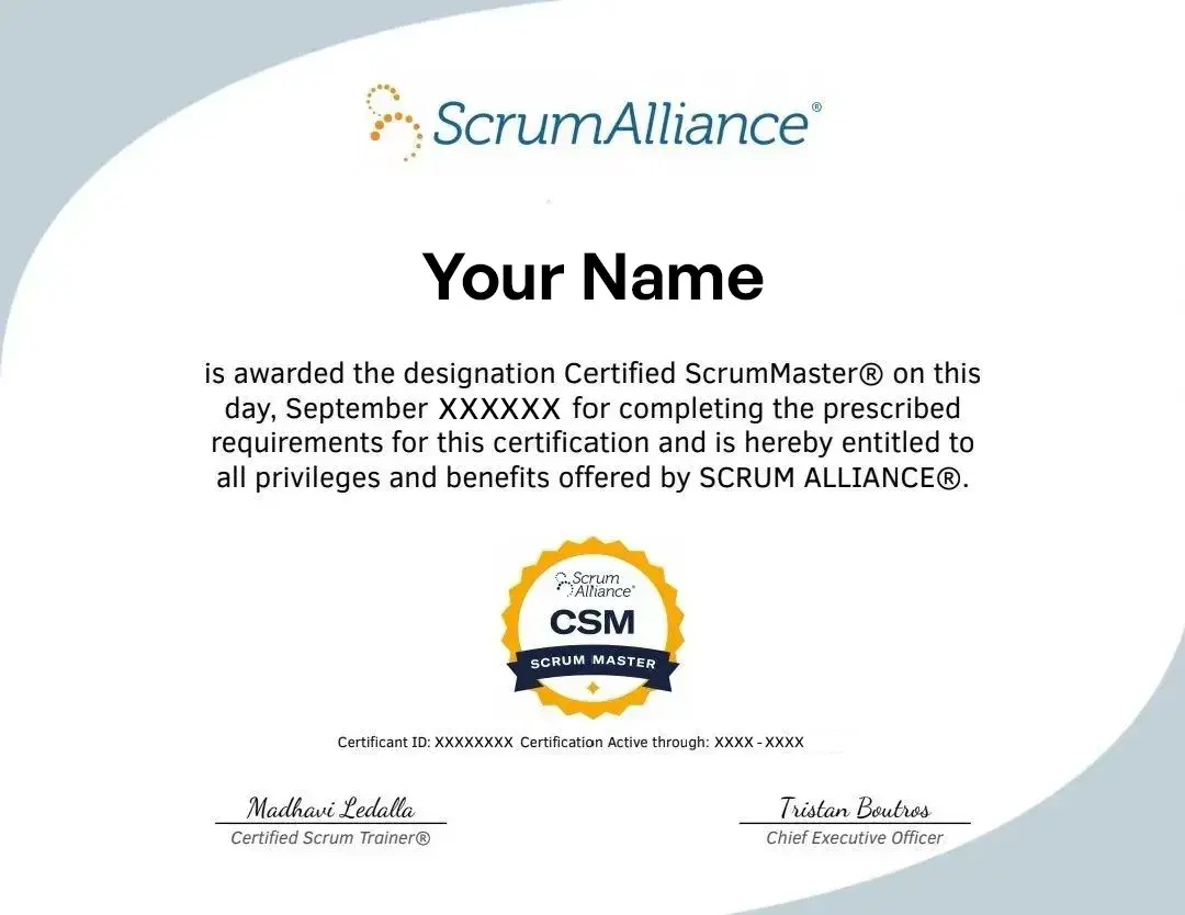 Certification