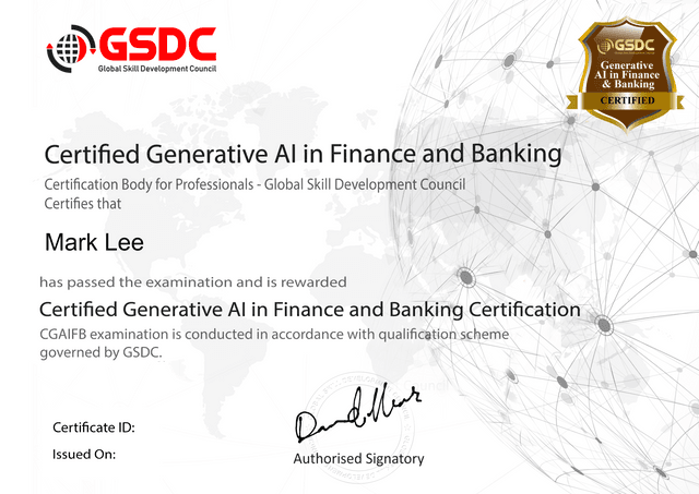 Certification