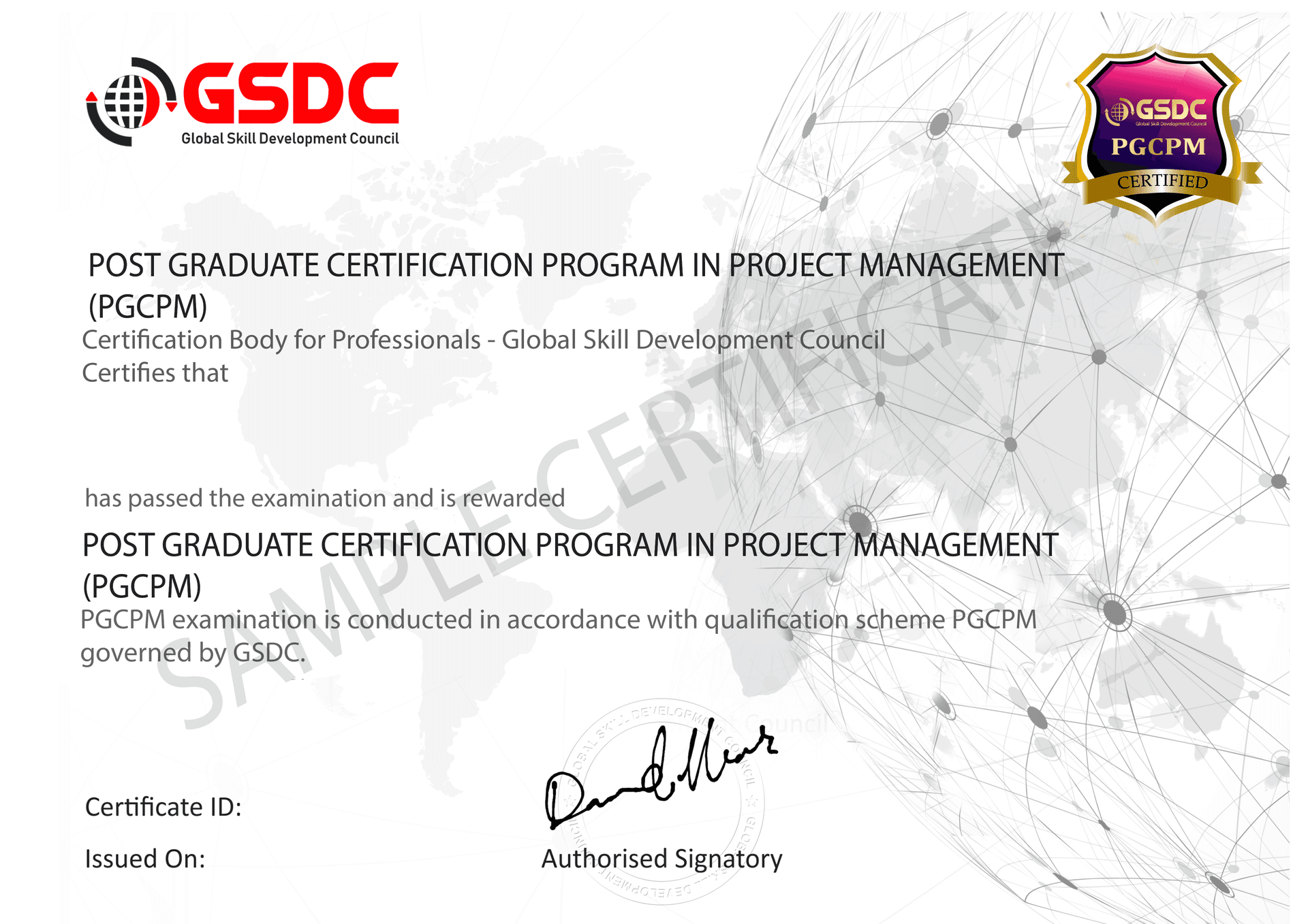 Certification