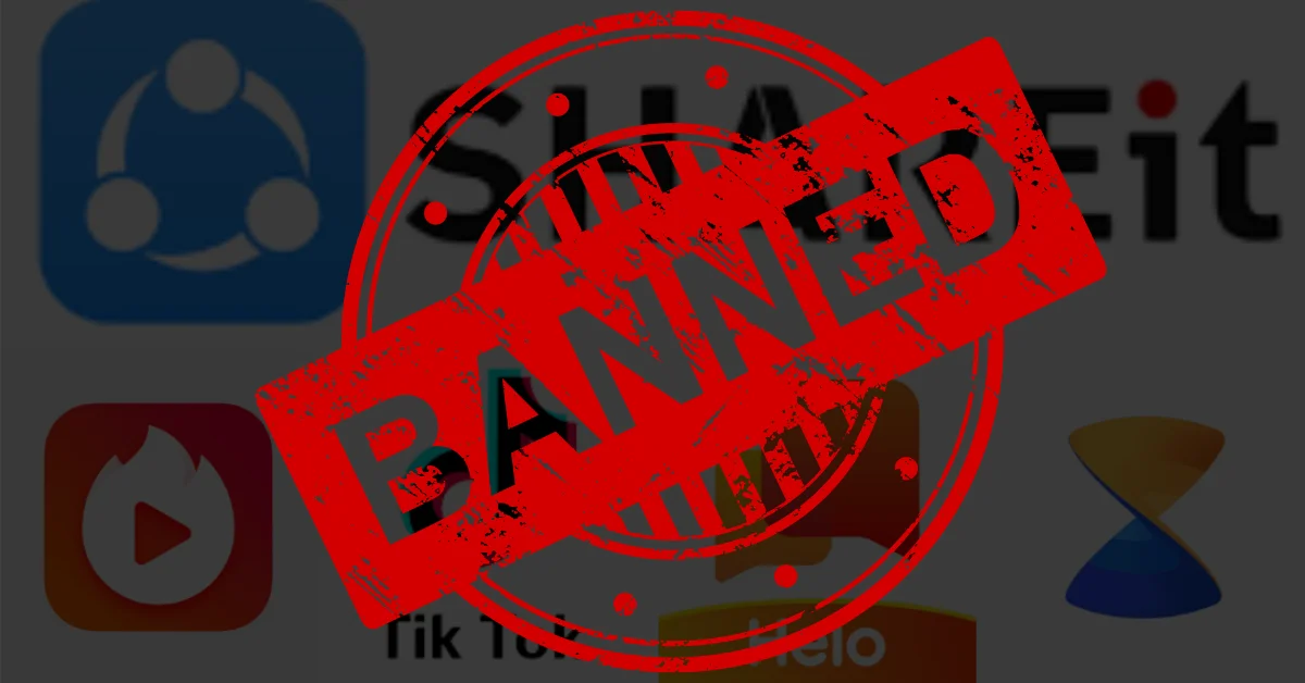 China App ban is not Enough