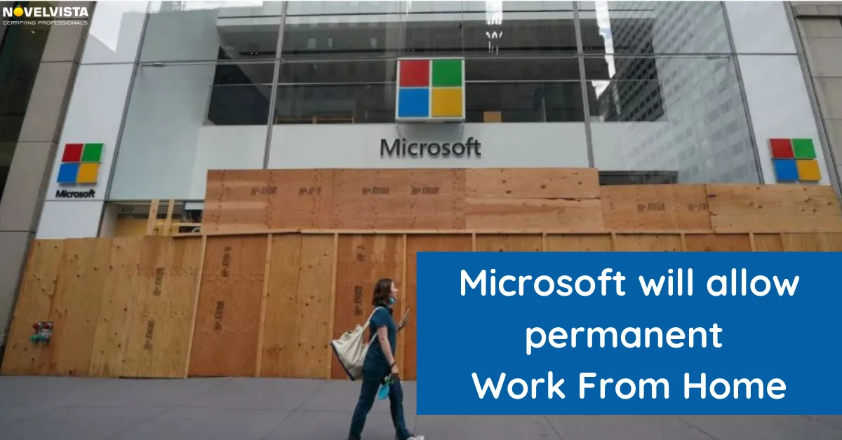 Microsoft will allow permanent Work From Home