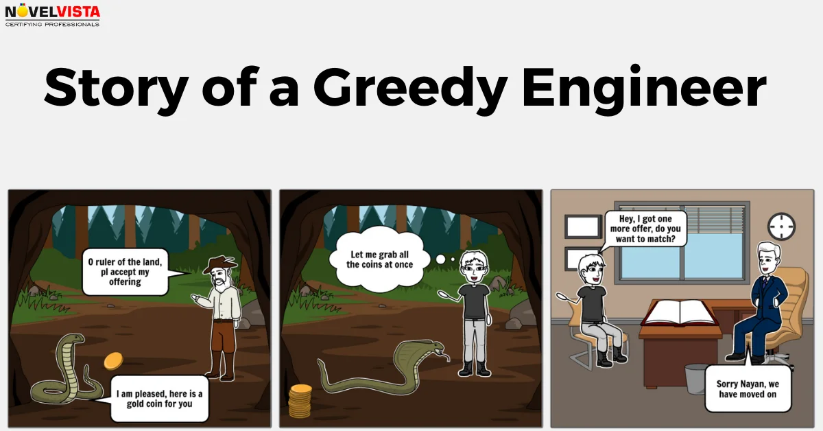 Story of a greedy engineer