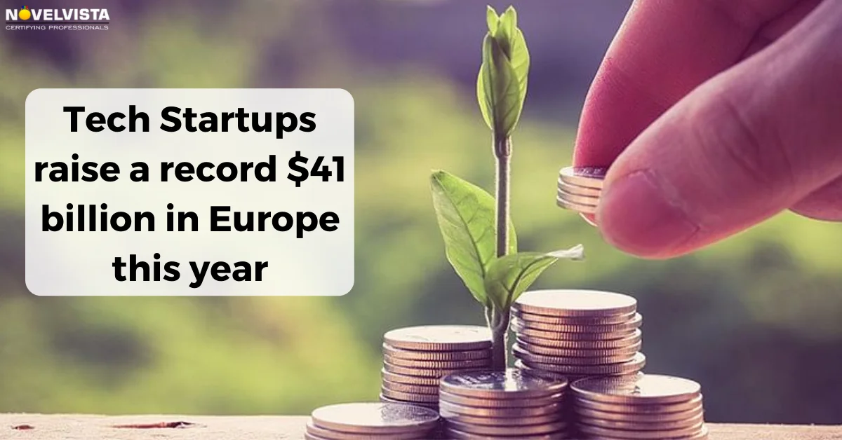 Tech startups raise a record $41 billion in Europe this year