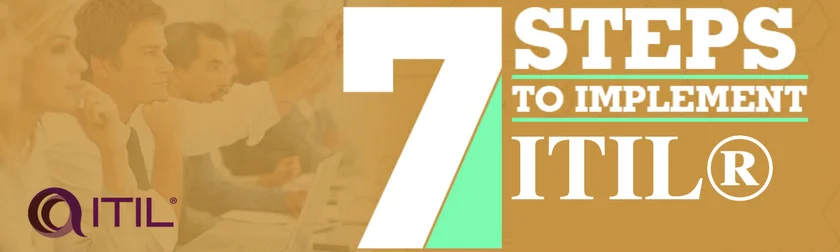 7 Simple Steps to Implement ITIL® in your Organization [infographics]