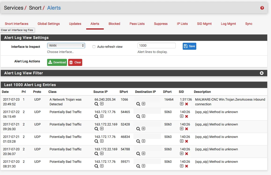 devops tool list snort