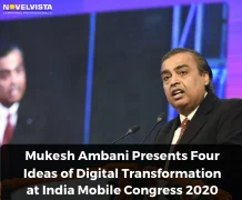 Mukesh Ambani Presents Four Ideas of Digital Transformation at India Mobile Congress 2020