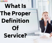 What Is The Proper Definition Of Service?