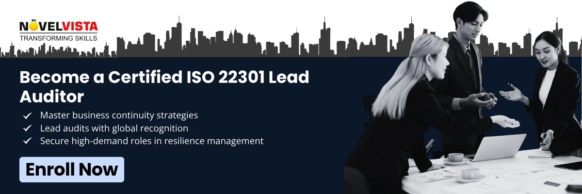 Become a Certified ISO 22301 Lead Auditor.