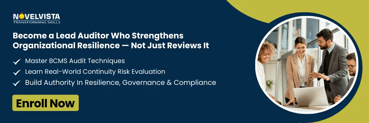 Become a Lead Auditor Who Strengthens Organizational Resilience — Not Just Reviews It