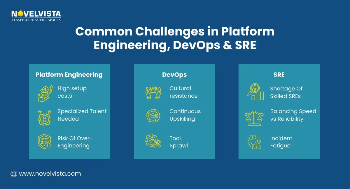 Common Challenges in Platform Engineering, DevOps & SRE
