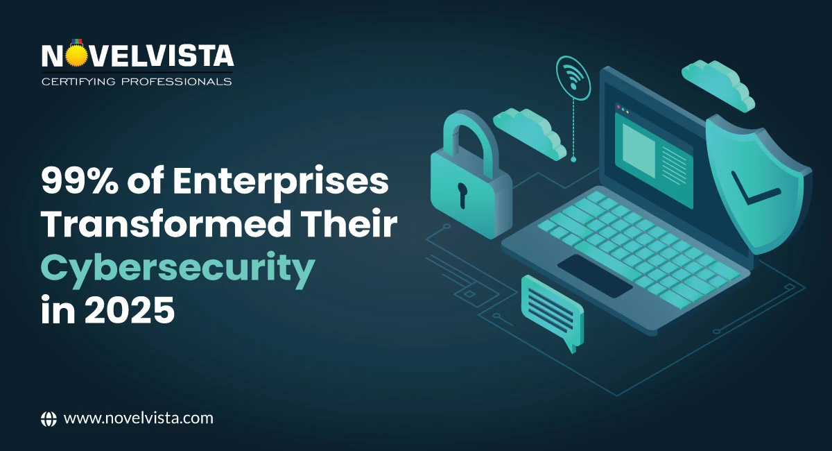 99% Of Enterprises Transformed Their Cybersecurity In 2025 | Novelvista