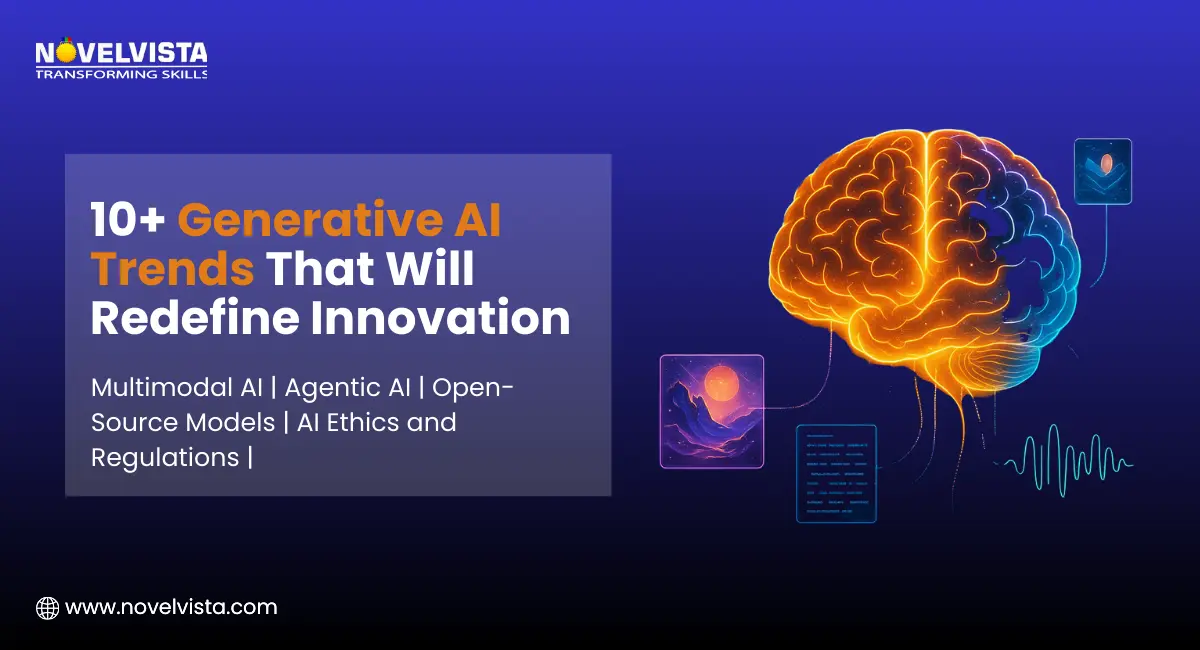 10+ Generative AI Trends That Will Redefine Innovation in 2025 | Novelvista