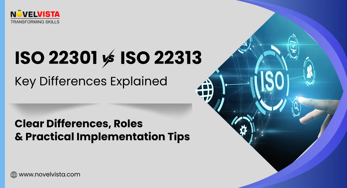 ISO 22301 vs ISO 22313 Explained: Clear Differences, Roles & Practical Implementation Tips | Novelvista