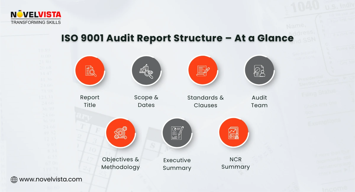 ISO 9001 Audit Report Structure – At a Glance