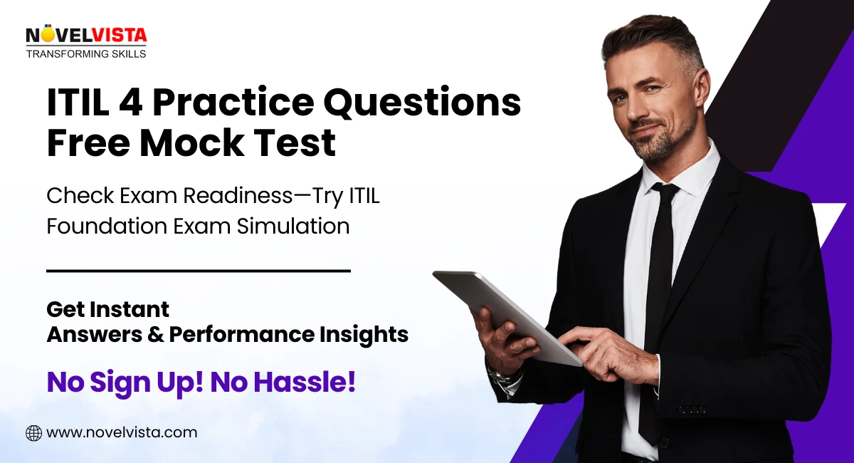 ITIL Practice Exam | No Signup Required | Get Instant Result | Novelvista