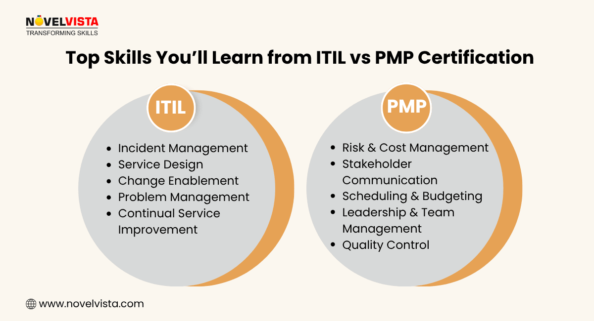 Skills ITIL and PMP