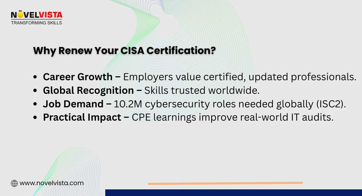 Why Renew Your CISA Certification?