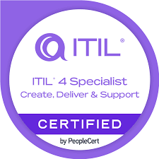 ITIL4 Specialist Monitor Support and Fulfil Certification