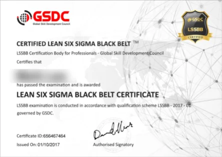 Six Sigma Black Belt