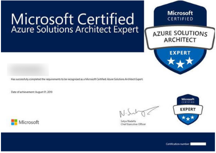 Microsoft Certificate