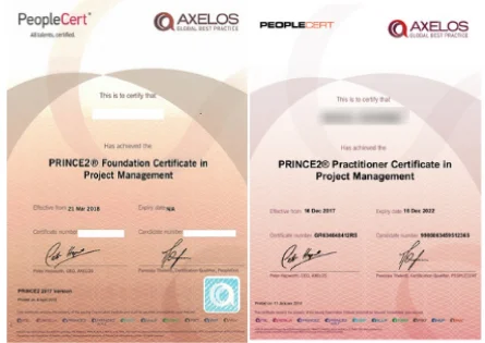 PRINCE2® Foundation & Practitioner