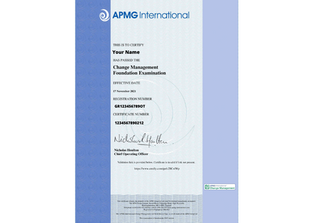 Exin Certificate